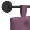 vidaXL Cabecera Colgante Morado 100 x 55 x 7 cm Terciopelo