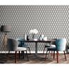 DUTCH WALLCOVERINGS Papel pintado Geometric blanco y negro