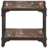 vidaXL Mesa de centro de madera maciza reciclada 40x40x36 cm