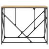 vidaXL Mesa consola madera de ingenier&iacute;a roble Sonoma 100x40x80 cm