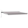 vidaXL Toldo Retr&aacute;ctil El&eacute;ctrico Gris Claro y Antracita 4 x 3,5 m
