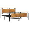 vidaXL Estructura de cama sin colch&oacute;n metal 160x200 cm
