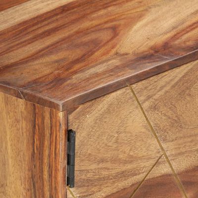 vidaXL Mueble para TV madera maciza de sheesham 140x30x40 cm