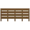 vidaXL Estructura de cama madera maciza de pino marr&oacute;n miel 120x190 cm