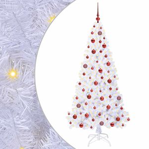 vidaXL &Aacute;rbol de Navidad artificial con 300 LED 180 cm PVC y Acero