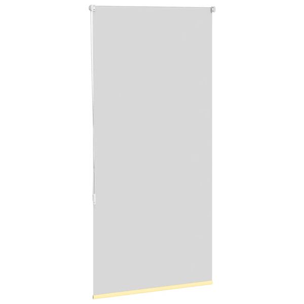 vidaXL Estor Enrollable Opaco Amarillo 75x150 cm Tela Ancho 70,7 cm