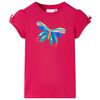 vidaXL Kids'T-shirt Pink 140 Rosa Brillante 104