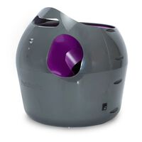 PetSafe Lanzador de pelotas automático gris y morado 9 m