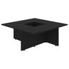 vidaXL Mesa de centro madera contrachapada negro 79,5x79,5x30 cm