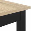 vidaXL Mesas de comedor Madera de ingenier&iacute;a
