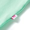 Camiseta infantil verde brillante 116
