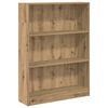 vidaXL Estanter&iacute;a de madera de ingenier&iacute;a roble artesanal 80x24x109 cm