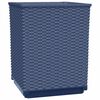 vidaXL Jardineras 2 uds polipropileno azul gris 30x30x37 cm