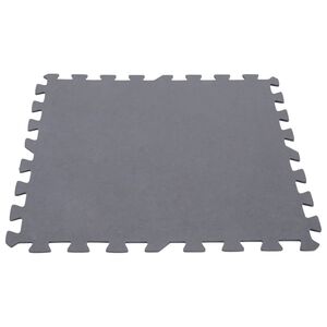 Intex Protector suelo acolchado entrelazado 8 pzas 50x50x0,5cm 1,9m&sup2;