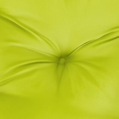 vidaXL Cojín para sofá de palets de tela verde claro 58x58x10 cm