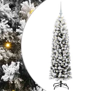 vidaXL &Aacute;rbol de Navidad artificial Verde 150 cm PVC, Acero y Pl&aacute;stico