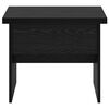 vidaXL Mesa de Caf&eacute; Roble Negro 55 x 54,5 x 45 cm Madera contrachapada