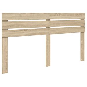 vidaXL Cabecero Roble Sonoma 200 cm Madera contrachapada