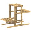 vidaXL Soporte de plantas Blanco 82 x 36 x 60 cm