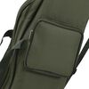 vidaXL Bolso para ca&ntilde;a de pescar tela oxford verde oscuro 150 cm