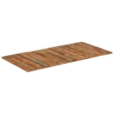 vidaXL Tablero de mesa rectangular 60x120 cm 15-16 mm madera maciza