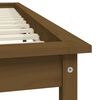 vidaXL Estructura de cama madera maciza pino marr&oacute;n miel 120x200 cm