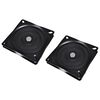 vidaXL Base giratoria asiento de barco 2 uds est&aacute;ndar 160x160x2,5 mm