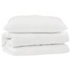 vidaXL Juego de Edred&oacute;n con almohada 2 uds. Microfibra
