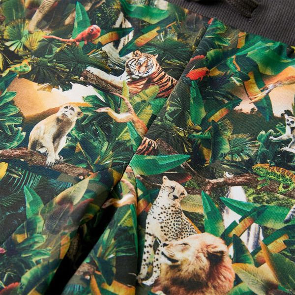 Pantalones cortos infantiles con cord&oacute;n color azul petr&oacute;leo claro 140