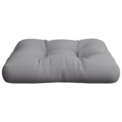 vidaXL Cojín para sofá de palets tela gris 50x50x12 cm