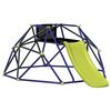 vidaXL Domo de Escalada para Ni&ntilde;os Azul 6FT con deslizador Acero