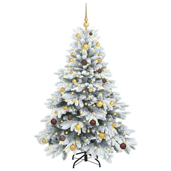 vidaXL &Aacute;rbol de Navidad artificial con 150 LED 150 cm PE y PVC