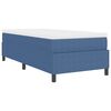 vidaXL Cama tipo Box Spring Azul y 100 x 200 cm Tela de Pana