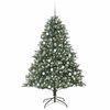 vidaXL &Aacute;rbol de Navidad artificial Verde 180 cm PVC, Pl&aacute;stico y Acero