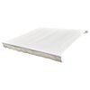 vidaXL Toldo de lona blanco crema 500x300 cm