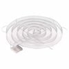 vidaXL Generador de humo fr&iacute;o redondo acero inoxidable 33,5 cm