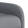 vidaXL Sill&oacute;n el&eacute;ctrico reclinable elevable de tela gris claro