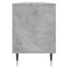 vidaXL Mueble de TV madera contrachapada gris hormigón 150x30x44,5 cm