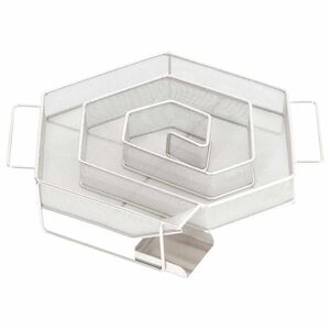 vidaXL Generador de humo fr&iacute;o redondo 6 lados acero inoxidable 22,5 cm