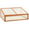 vidaXL Invernadero de madera de abeto 100x65x40 cm