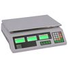 vidaXL B&aacute;scula digital 30 kg con bater&iacute;a recargable