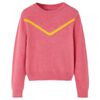 Jersey de punto infantil rosa 128