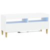 vidaXL Mueble de TV LED ARNHEM 100 x 35 x 43 cm Blanco