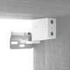 vidaXL Armarios de pared 2 uds contrachapada gris Sonoma 68x30x20 cm