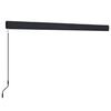 vidaXL Toldo de carrete manual gris antracita 400x300 cm