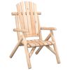 vidaXL Silla de jard&iacute;n madera maciza de abeto 68x86x103