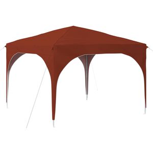 vidaXL Carpa Plegable para Fiestas 290 x 290 x 245 cm Terracota