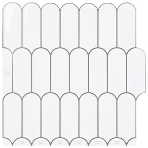 vidaXL Loseta de pluma 50 pcs Gris 30 x 30 cm Poliuretano y PET