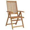 vidaXL Sillas plegables de jard&iacute;n 3 unidades madera de acacia maciza