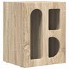 vidaXL Mesita de Noche ELST Roble Sonoma 40 x 35 x 50 cm